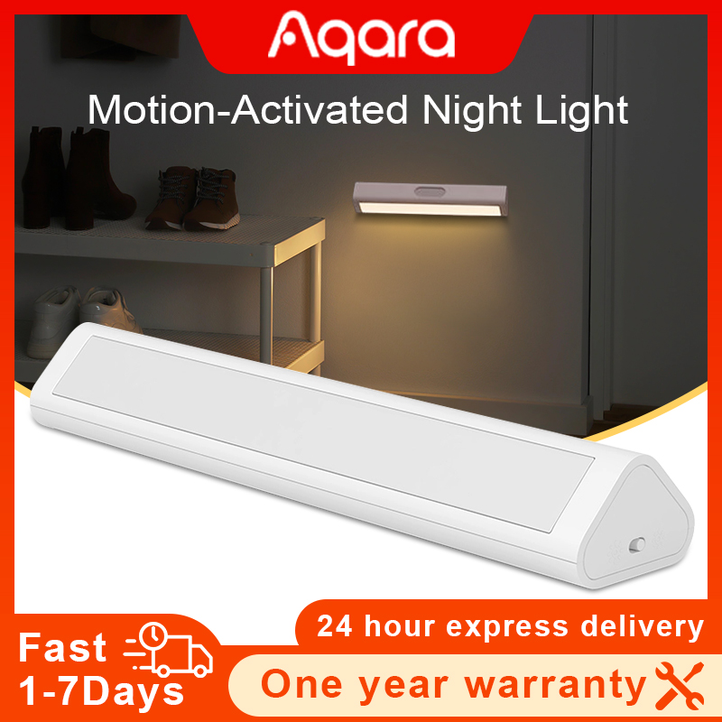 Smart Garden Xiaomi - Original Aqara LED-Induktions-Nachtlicht, magnetisches Design, 2-stufige