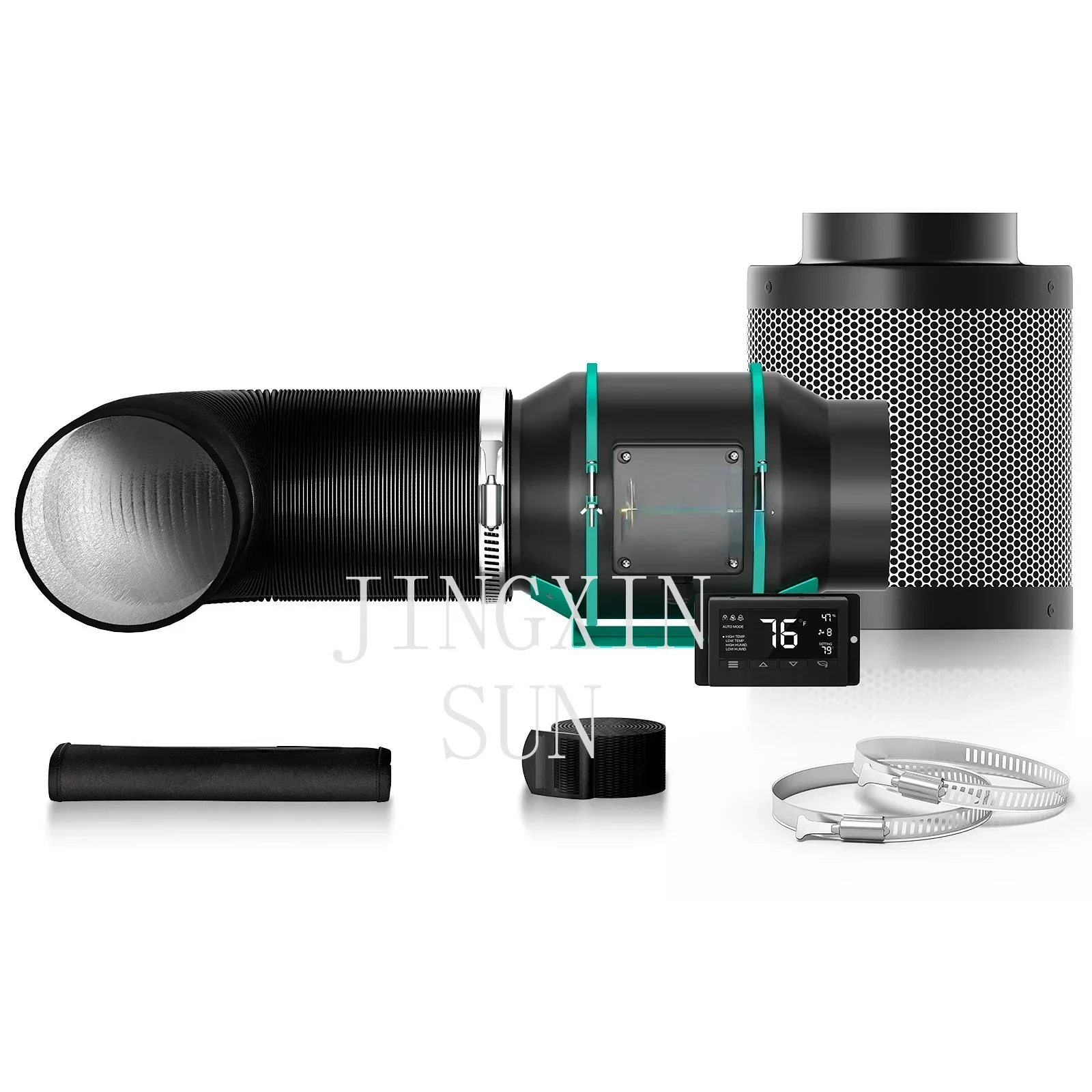 Grow Tent Complete Kit - Für Heiße Verkäufe Kompletter Induktionsventilator 6-Zoll-Hydrokulturfilter-Belüftungsset