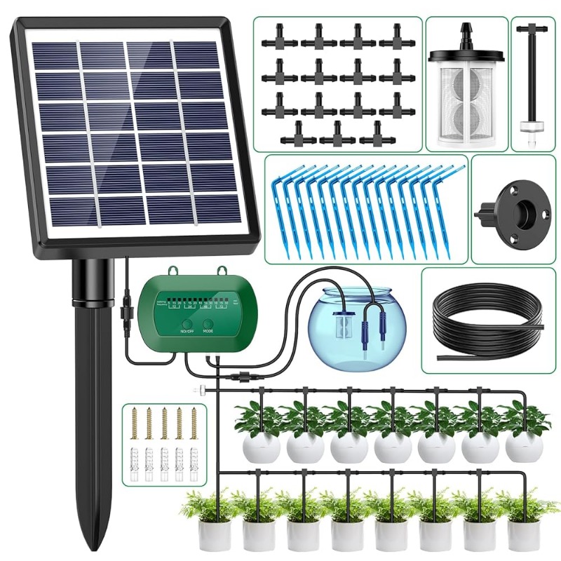 Smart Garden Accessories - Intelligentes Solarbewässerungsset 6V 2W mit eingebauter