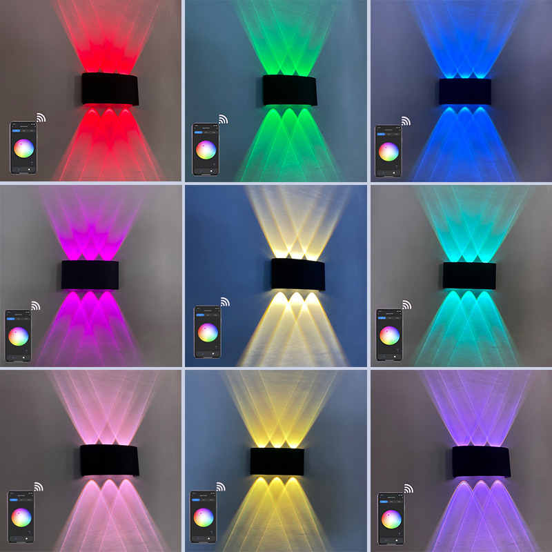 6W 8W RGBW Up Down LED Wandleu – Smart Garden Rooms Bewertung und Preis