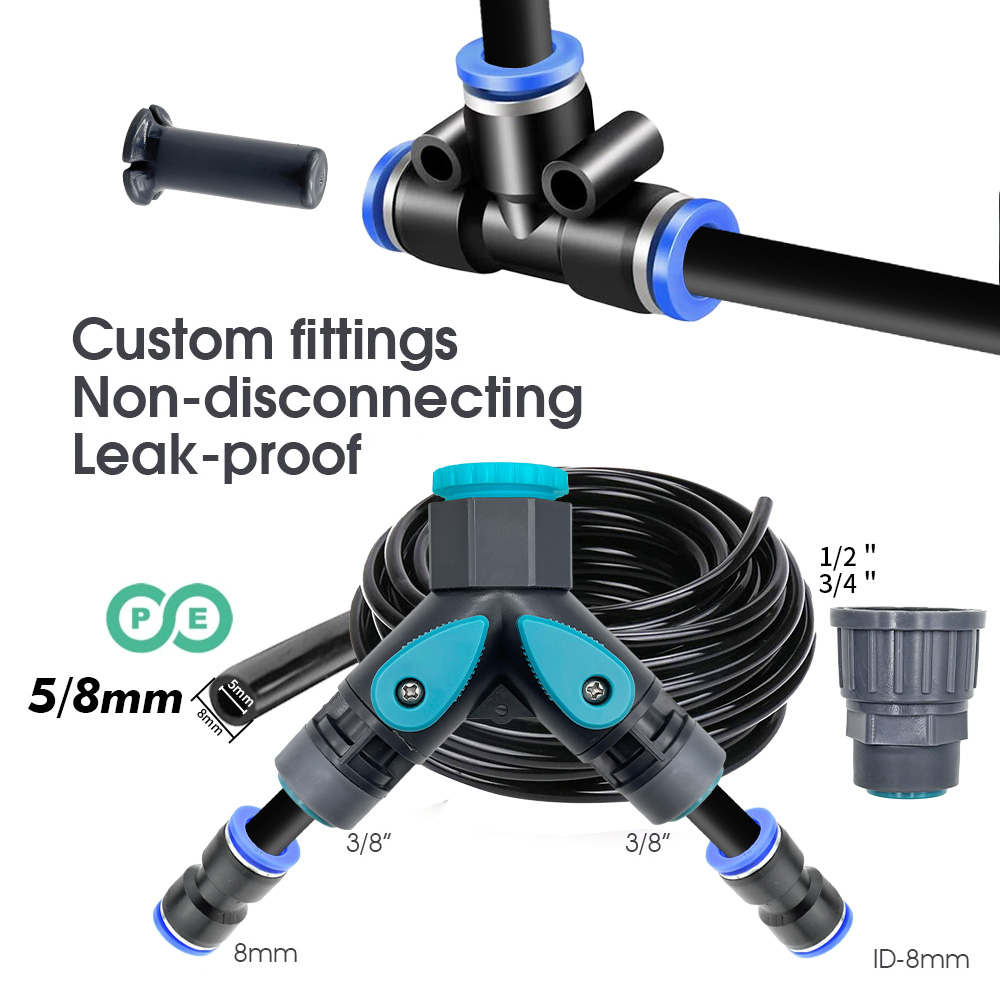 Garten-Sprühset mit 5/8mm PE-S – Smart Garden Irrigation System Bewertung und Preis