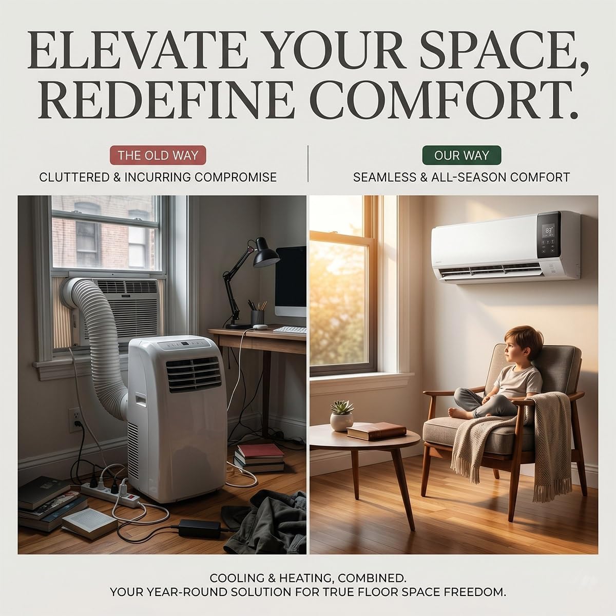 Wandmontierte Klimaanlage mit  – Smart Garden Rooms Bewertung und Preis