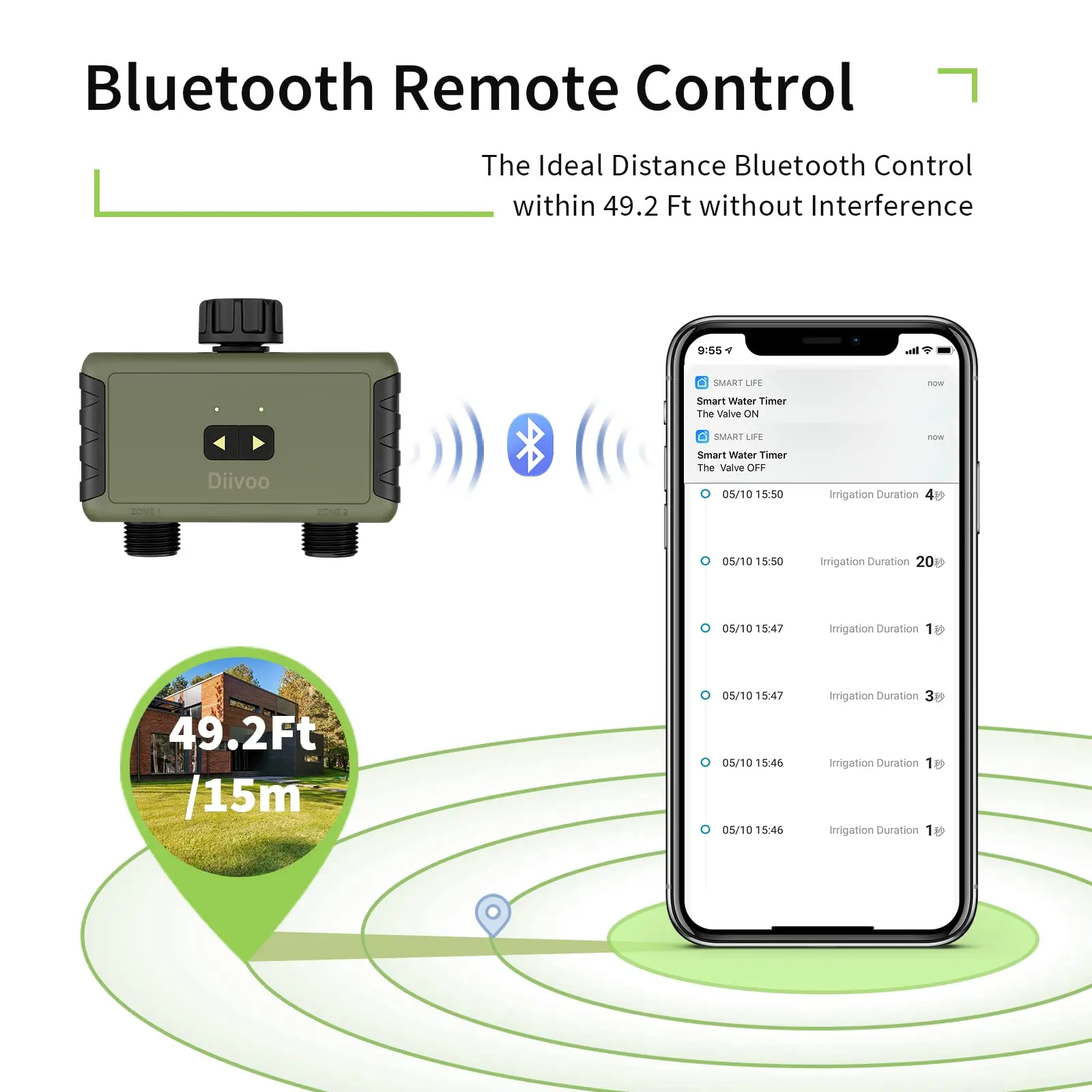 Diivoo Zeitgesteuerter Sprinkl – Smart Garden Accessories Bewertung und Preis