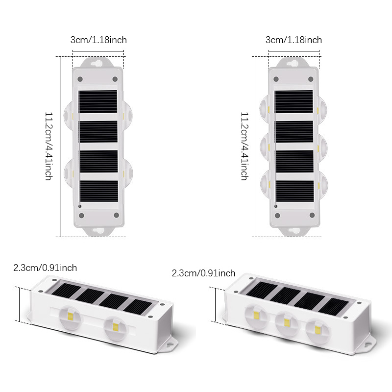 Pop 4 Stück Solar-Wandleuchten – Smart Garden Smart Fence Bewertung und Preis